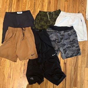 LuluLemon, Nike, Mtn. Khaki. HUGE SHORTS CLOSET CLEAN OUT!